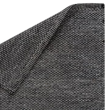 Tapis en laine Lea noir - 80 x 240cm - Scandi Living
