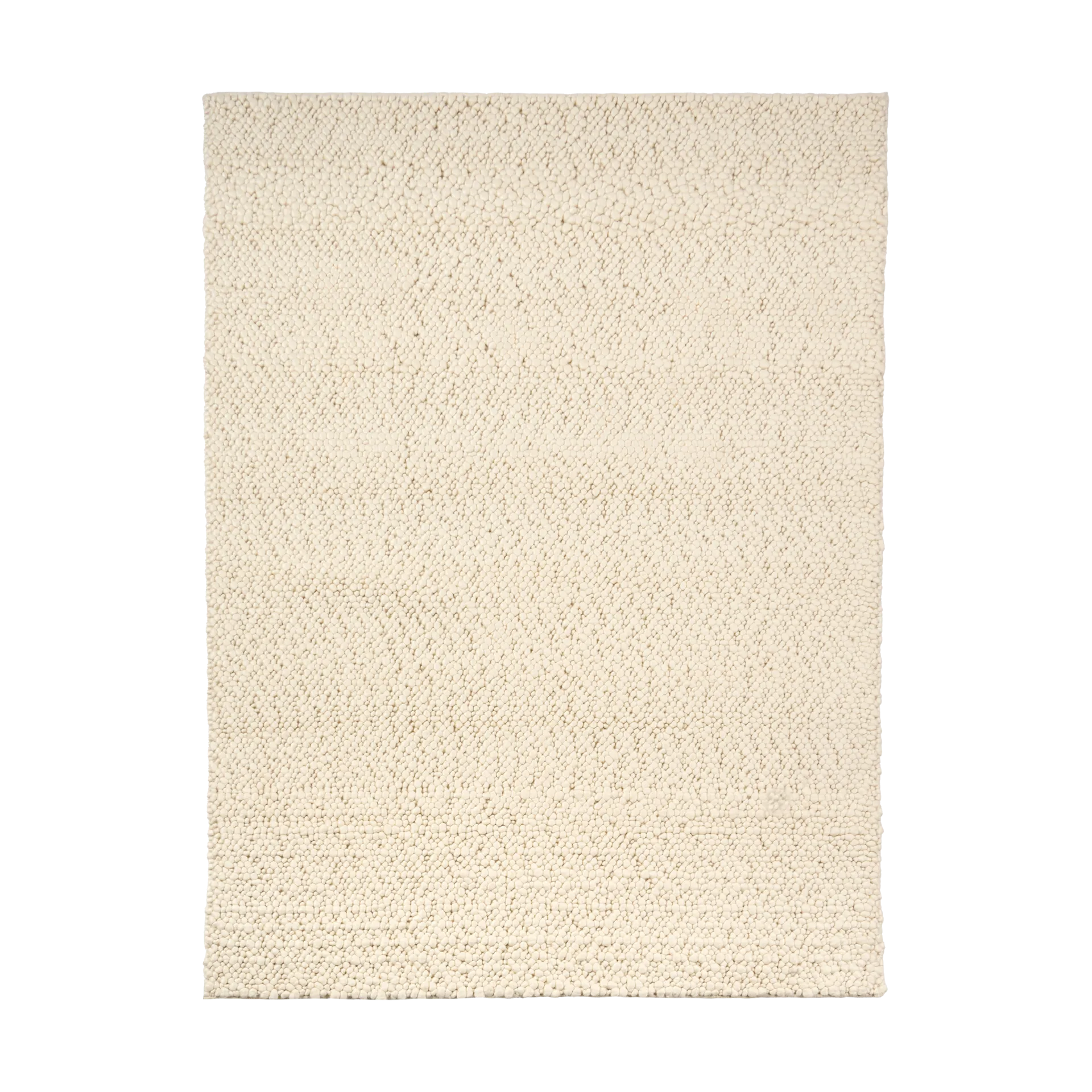 Tapis en laine Mire blanc nature, 200x300 cm Scandi Living