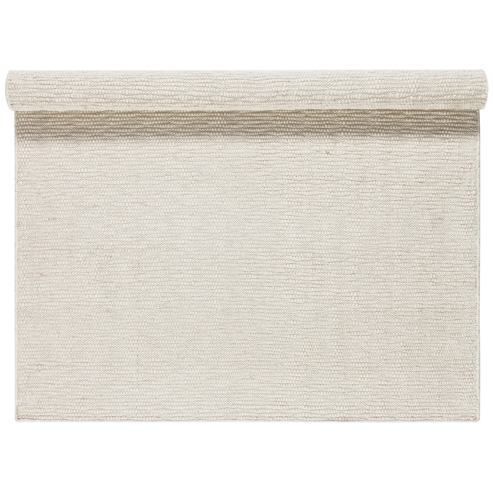 Tapis en laine Pebble blanc, 200x300 cm Scandi Living