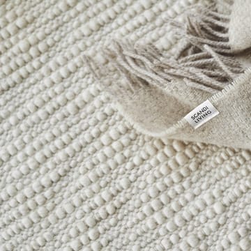 Tapis en laine Pebble blanc - 200x300 cm - Scandi Living