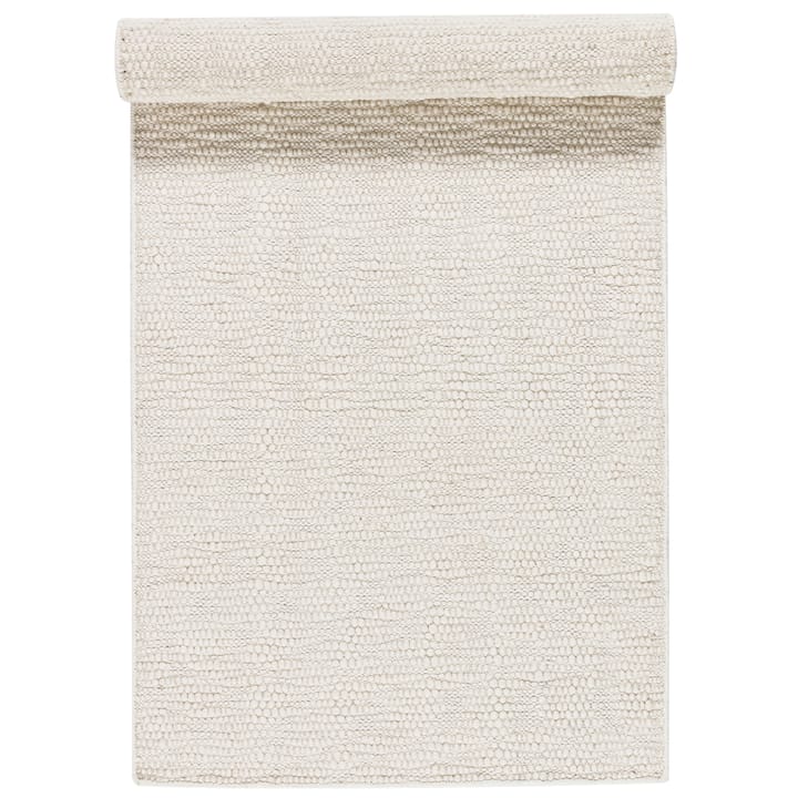 Tapis en laine Pebble blanc - 80x240 cm - Scandi Living