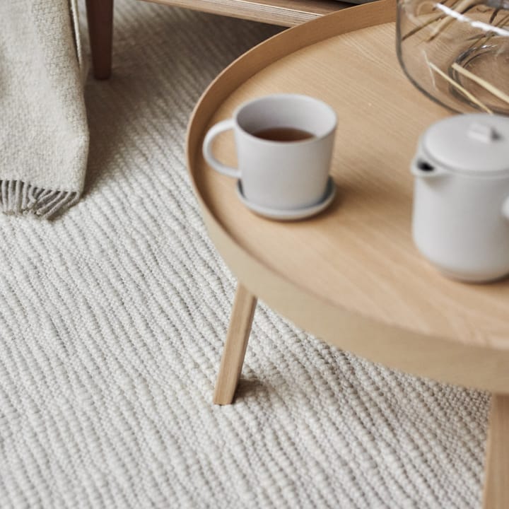 Tapis en laine Pebble blanc - 80x240 cm - Scandi Living