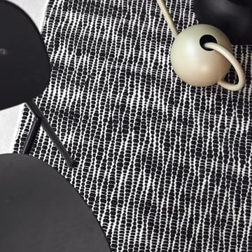 Tapis en laine Pebble noir - 200x300 cm - Scandi Living