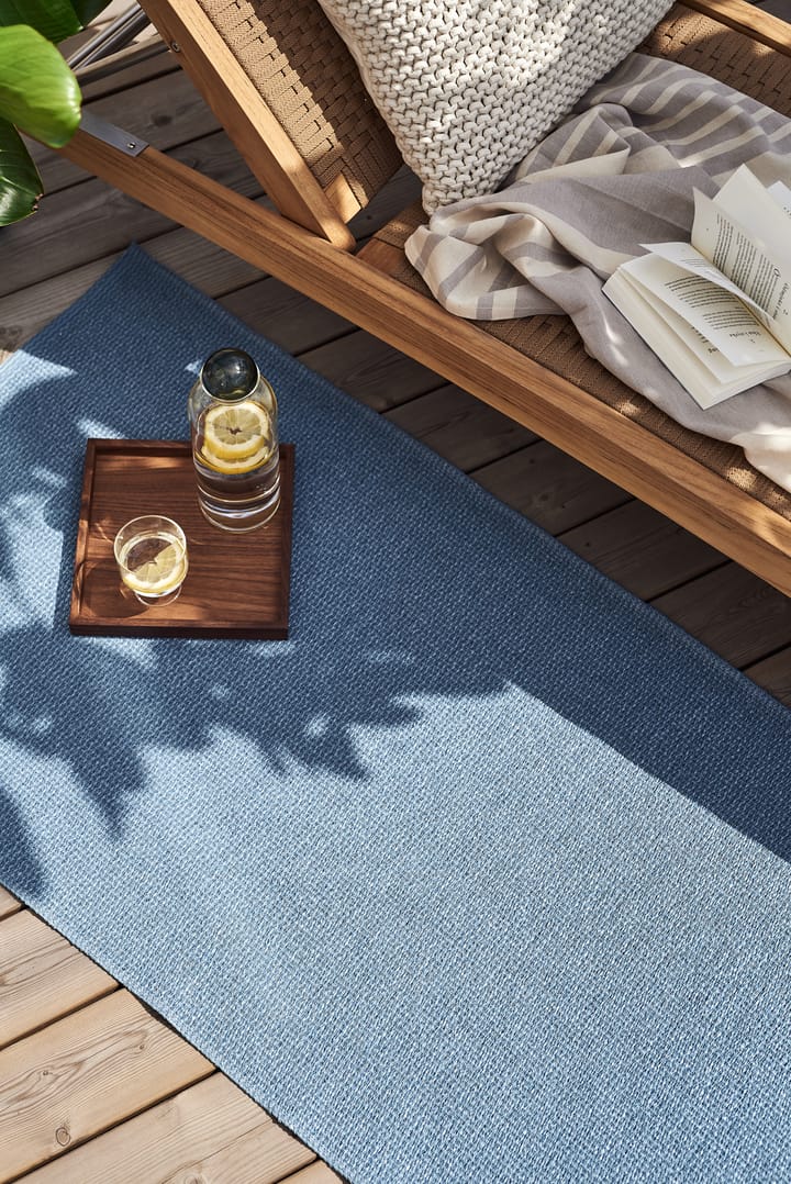 Tapis en plastique Mellow bleu, 70x200cm Scandi Living