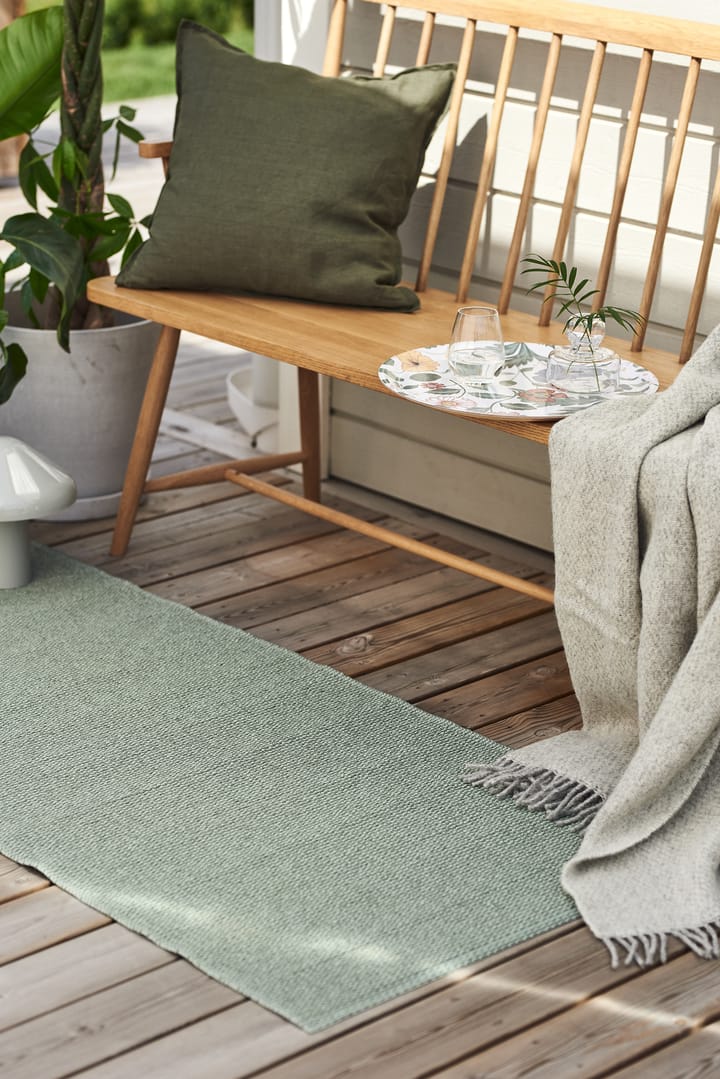 Tapis en plastique Mellow vert, 70x150cm Scandi Living