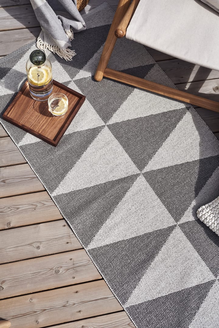 Tapis en plastique Rime gris, 200x300cm Scandi Living