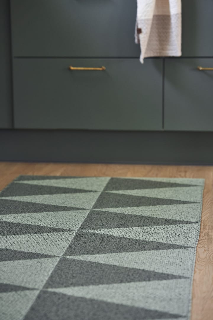Tapis en plastique Rime vert, 200x300cm Scandi Living