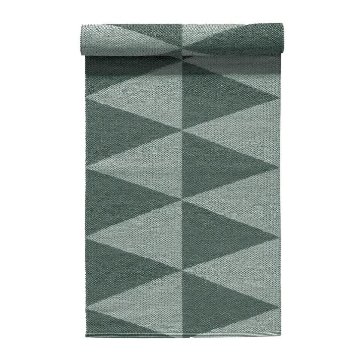Tapis en plastique Rime vert - 70x150cm - Scandi Living