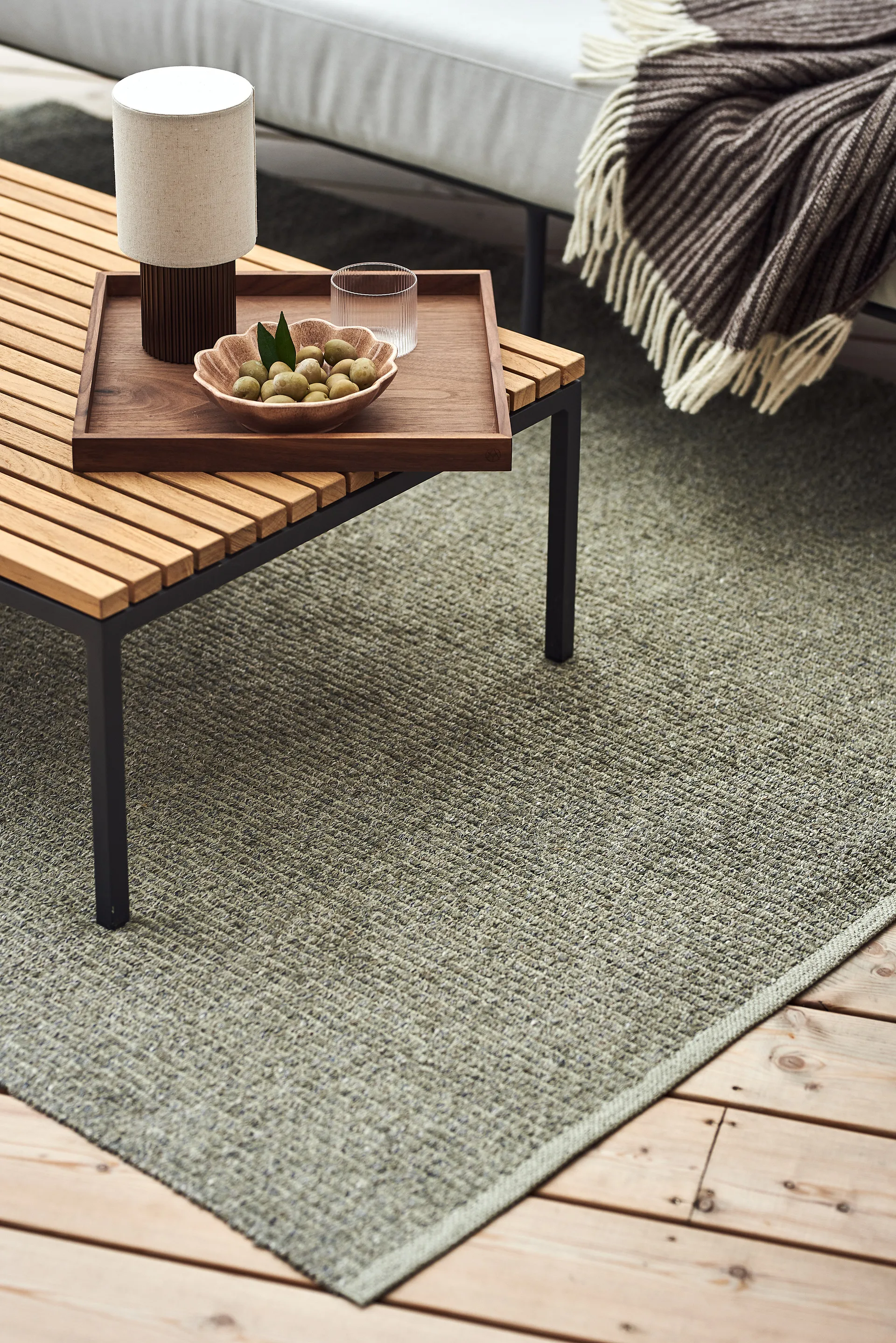 Tapis Fallow dusty green, 200x300cm Scandi Living
