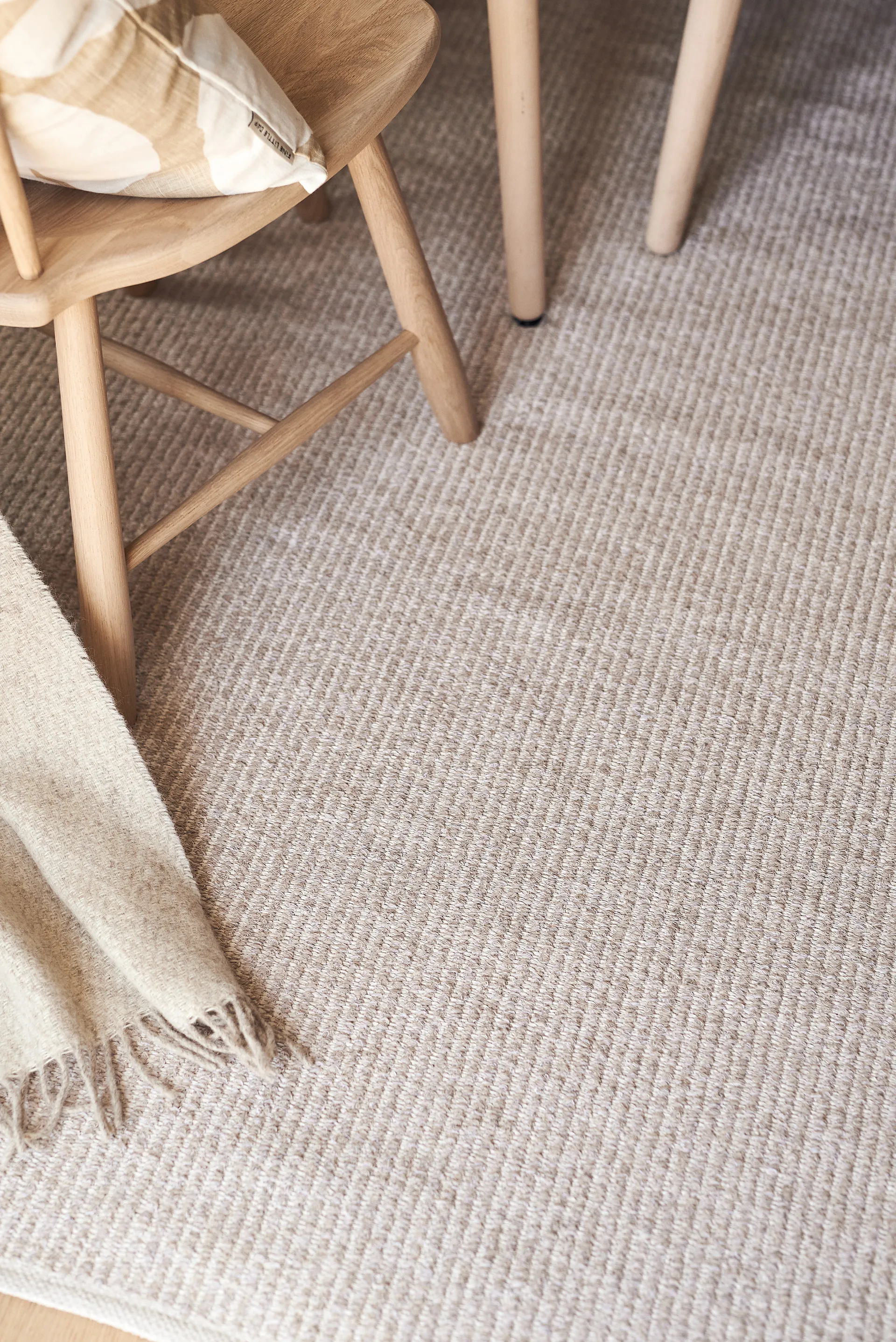 Tapis Fallow greige, 150x200cm Scandi Living