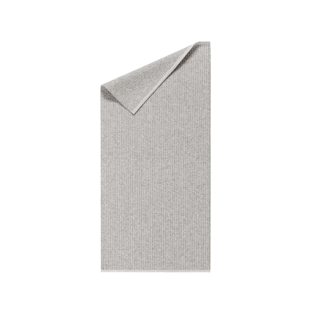 Scandi Living Tapis Fallow greige 70x150cm | Design Scandinave | Tapis en coton tissé | Beige