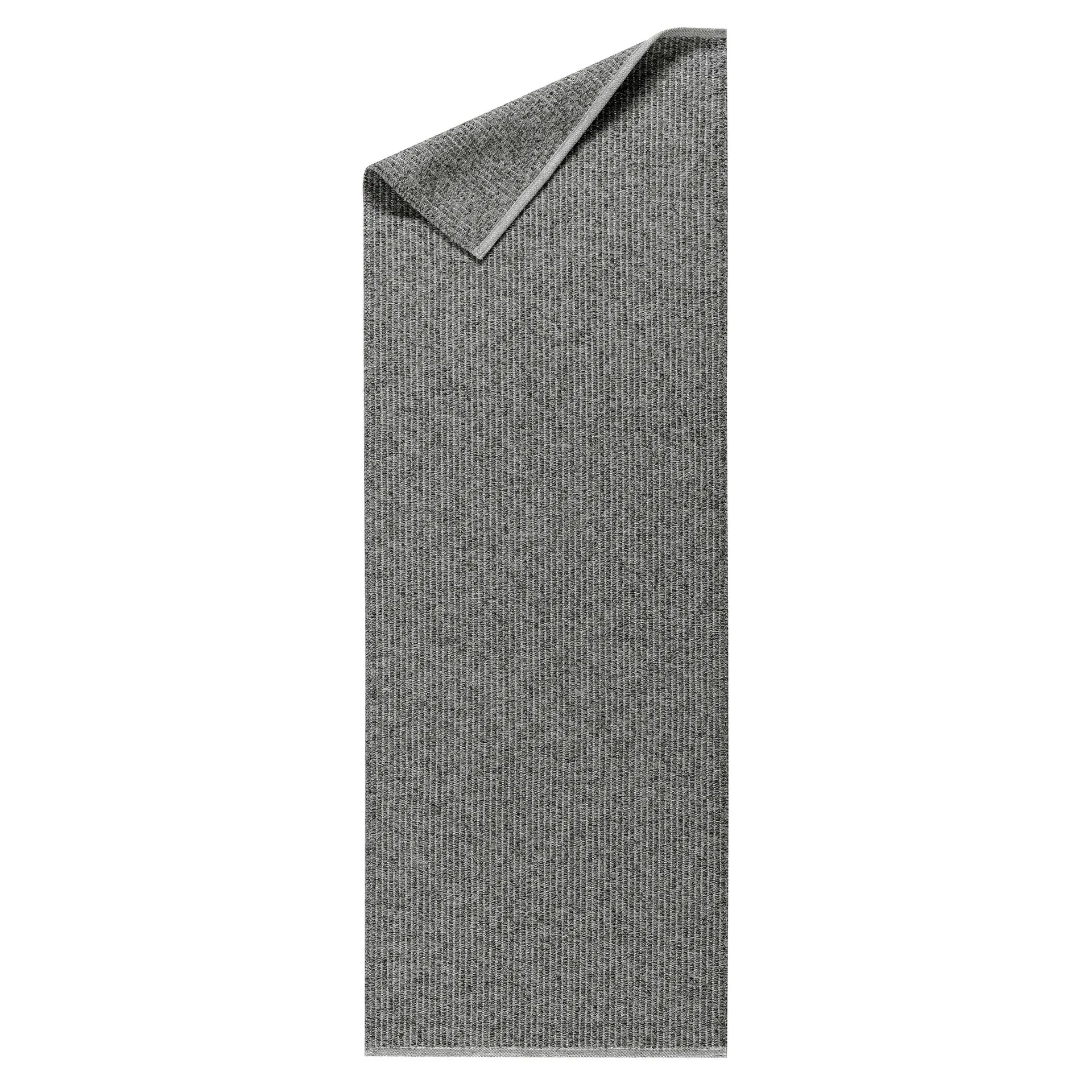 Tapis Fallow gris foncé, 70x200cm Scandi Living