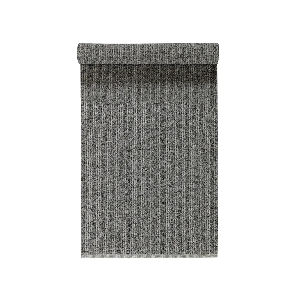 Tapis Fallow gris foncé, 70x200cm Scandi Living