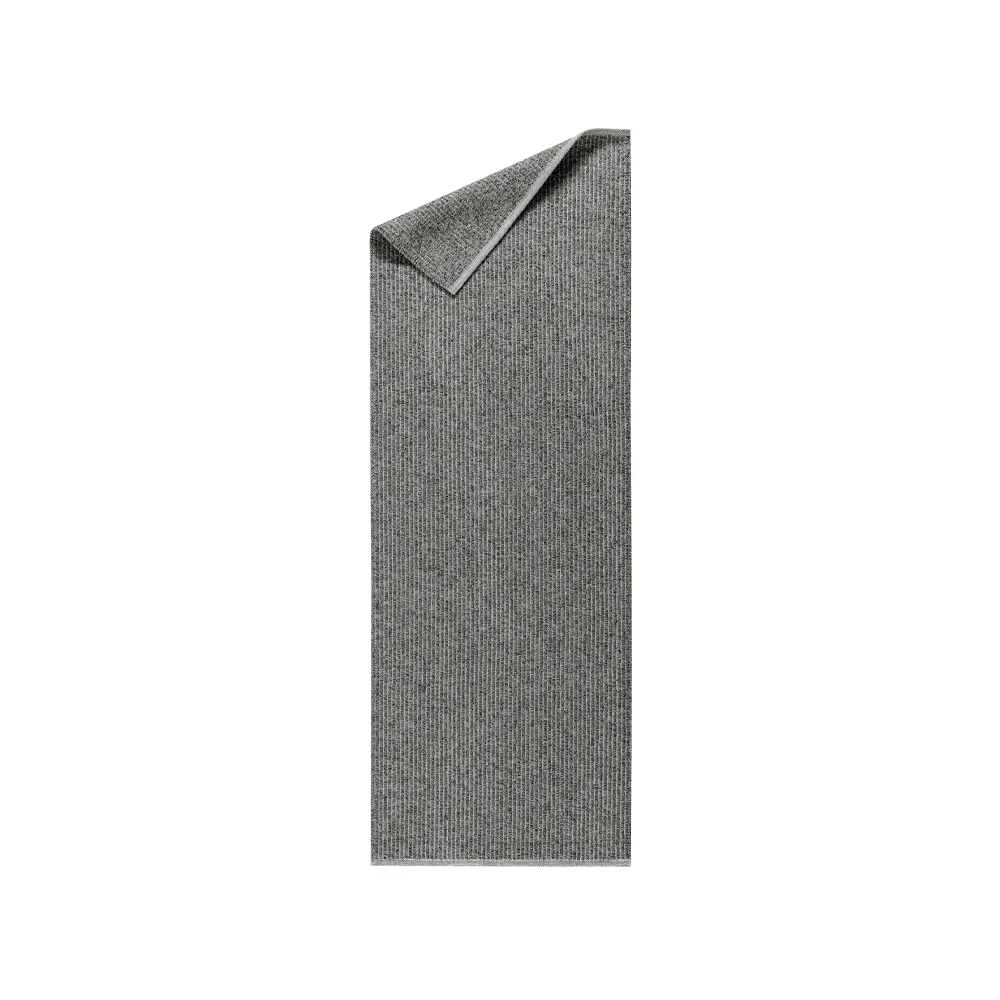 Tapis Fallow gris foncé, 70x250cm Scandi Living