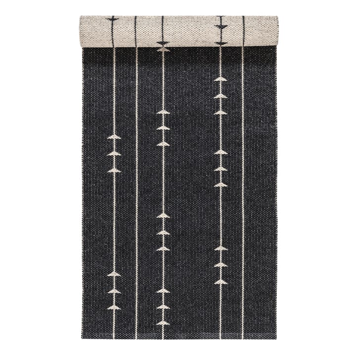 Tapis Fir nude-black (beige-noir) - 70x150 cm - Scandi Living