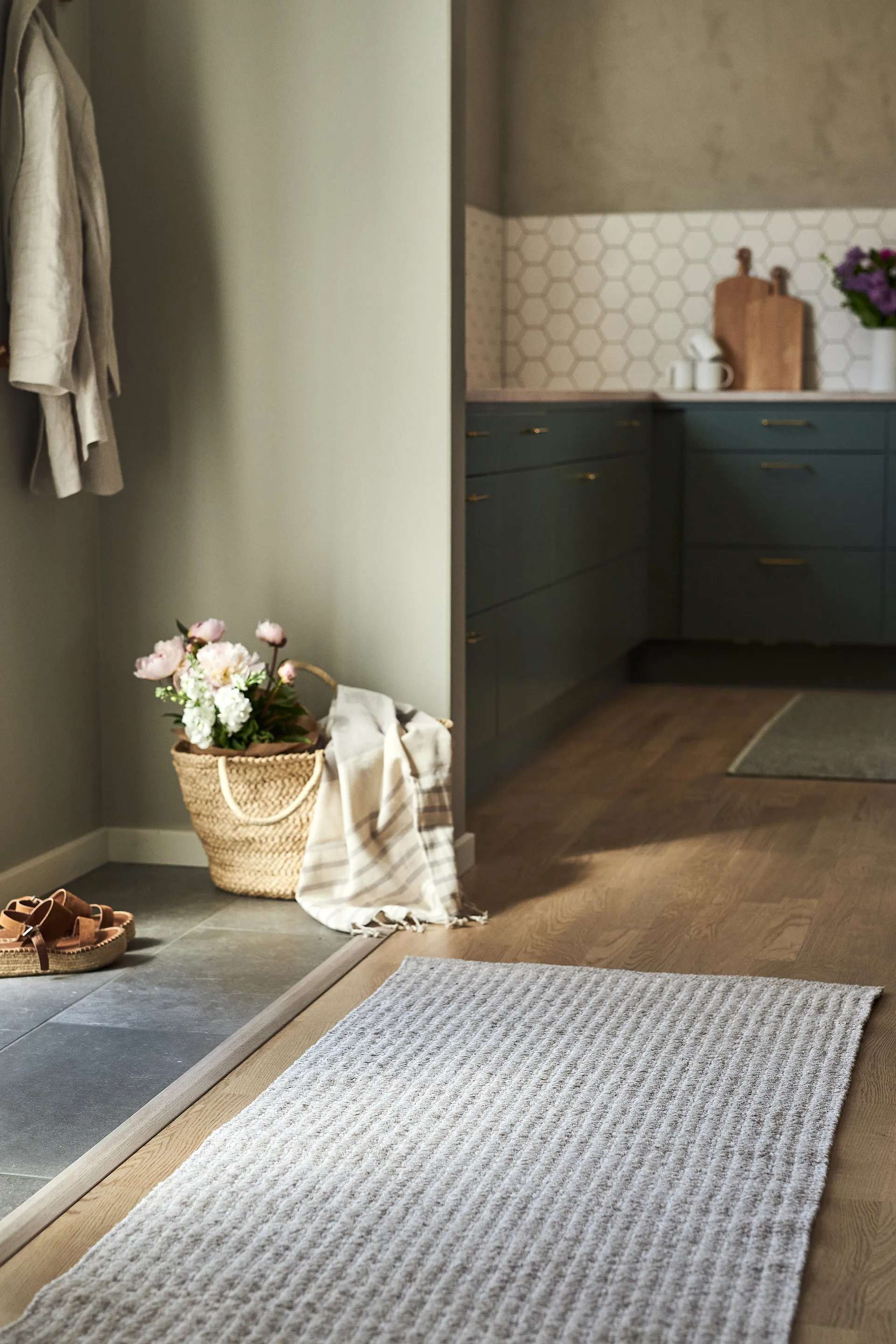 Tapis Harvest beige, 70x250cm Scandi Living