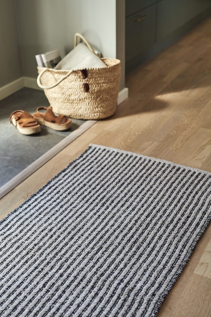 Tapis Harvest beige-noir, 70x150cm Scandi Living