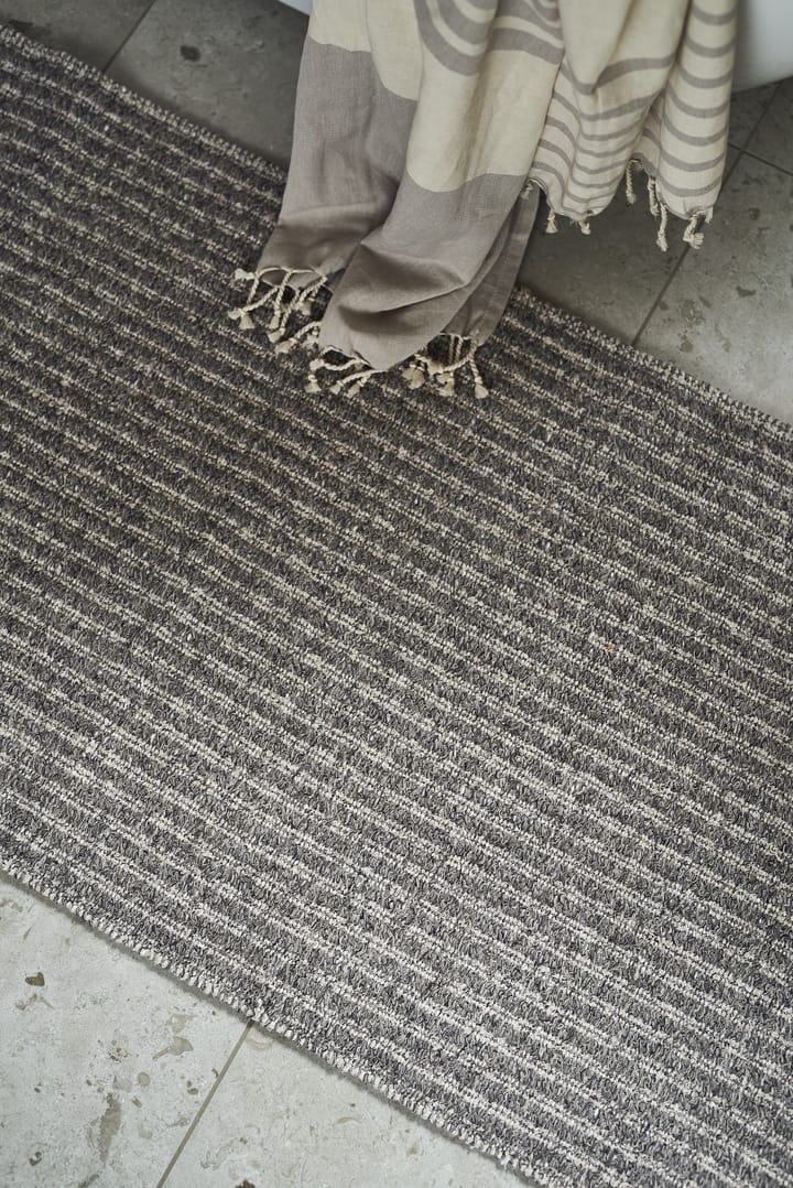 Tapis Harvest gris foncé, 70x150cm Scandi Living