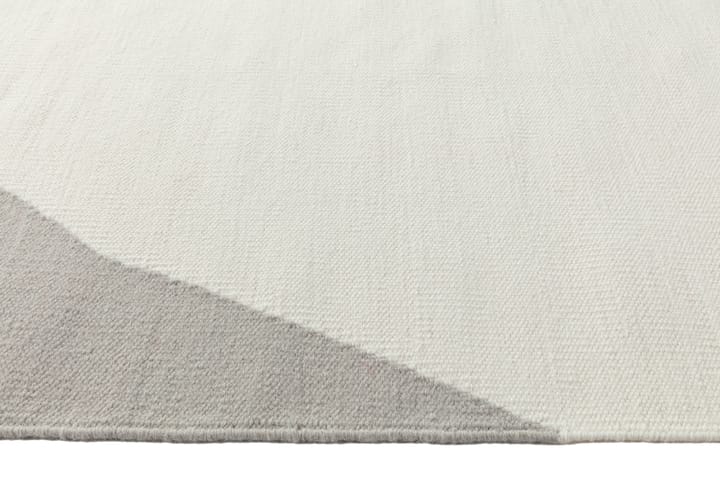 Tapis kelim Flow blanc-gris, 170x240 cm Scandi Living