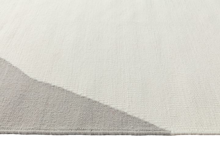 Tapis kelim Flow blanc-gris - 170x240 cm - Scandi Living