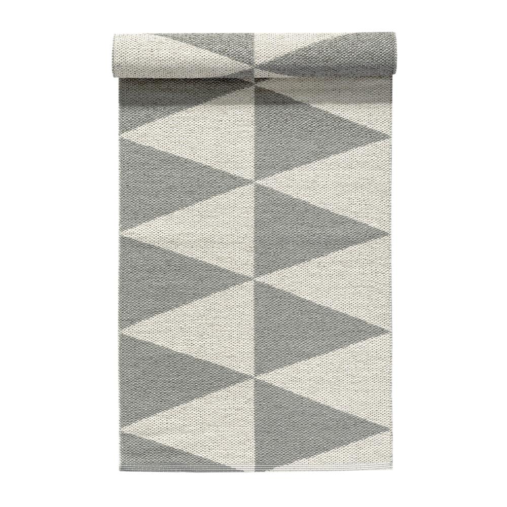 Tapis Rime béton (gris), 70x150 cm Scandi Living