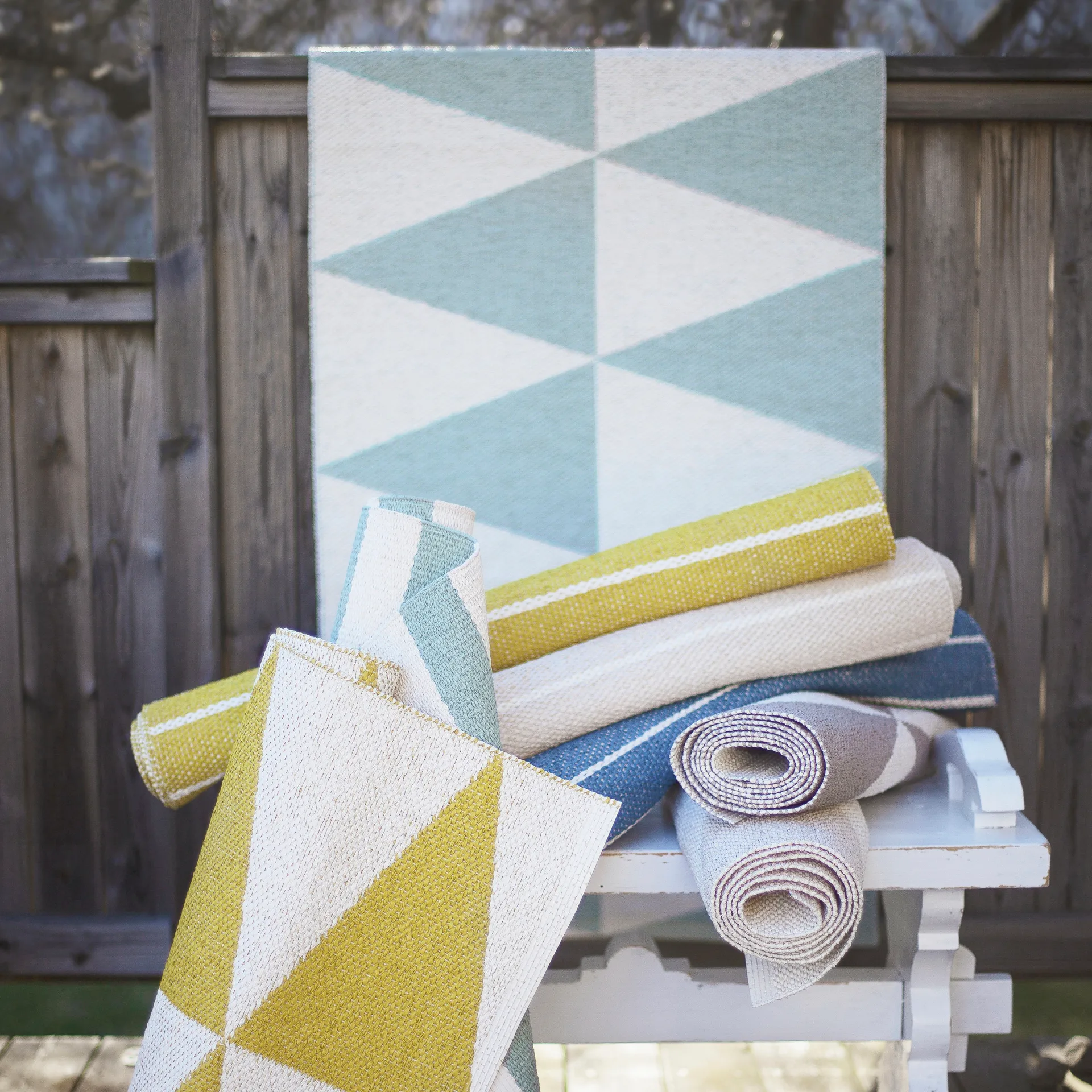 Tapis Rime mint (menthe), 70x150 cm Scandi Living