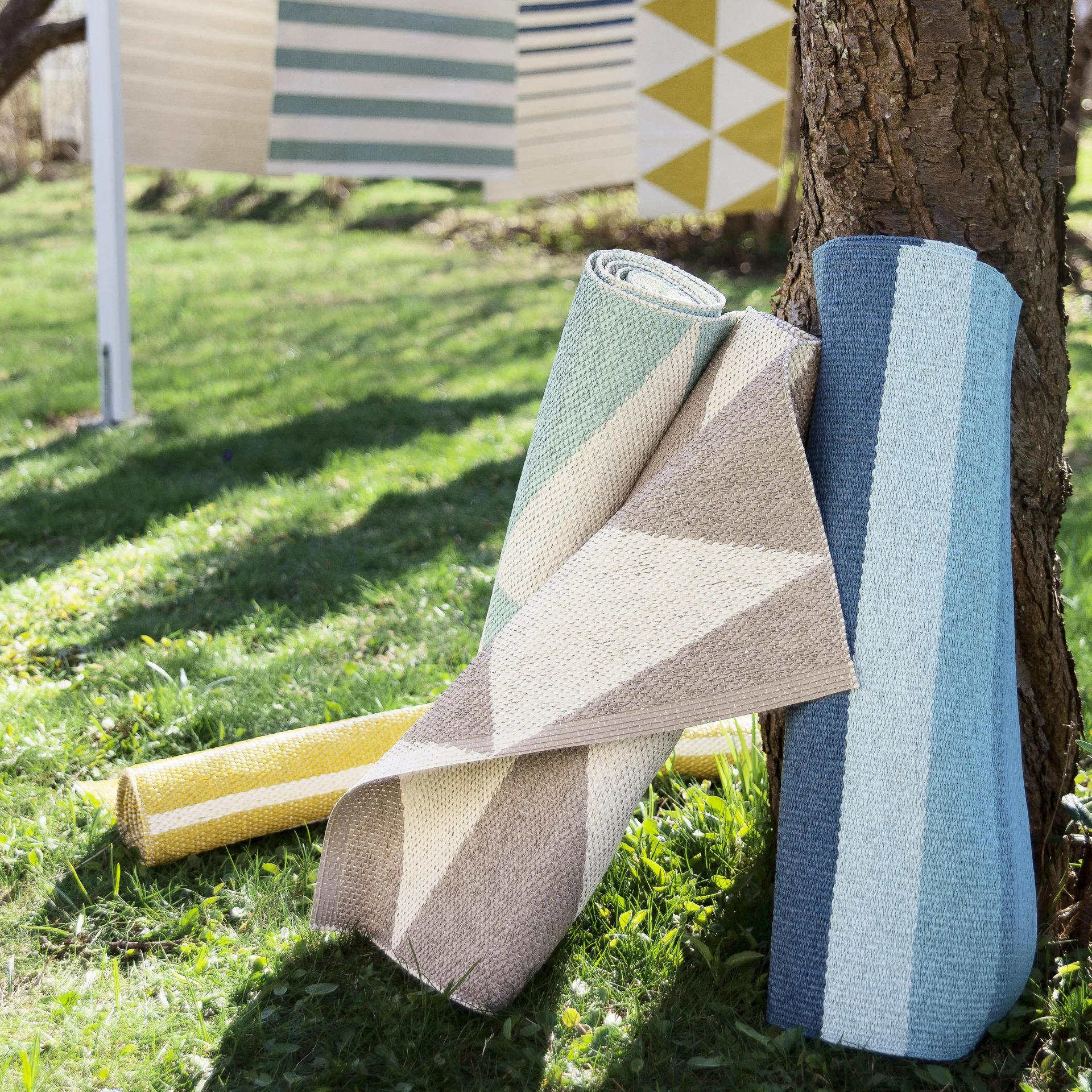 Tapis Rime mint (menthe), 70x150 cm Scandi Living