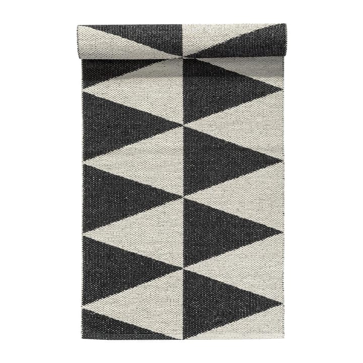 Tapis Rime noir - 70x150 cm - Scandi Living