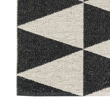 Tapis Rime noir - 70x150 cm - Scandi Living