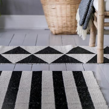 Tapis Rime noir - 70x250 cm - Scandi Living