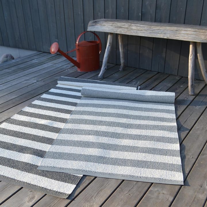 Tapis Uni charbon (gris) - 70x150 cm - Scandi Living