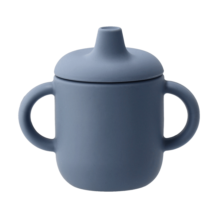 Tasse à bec en silicone Elvie 180 ml - Bleu - Scandi Living