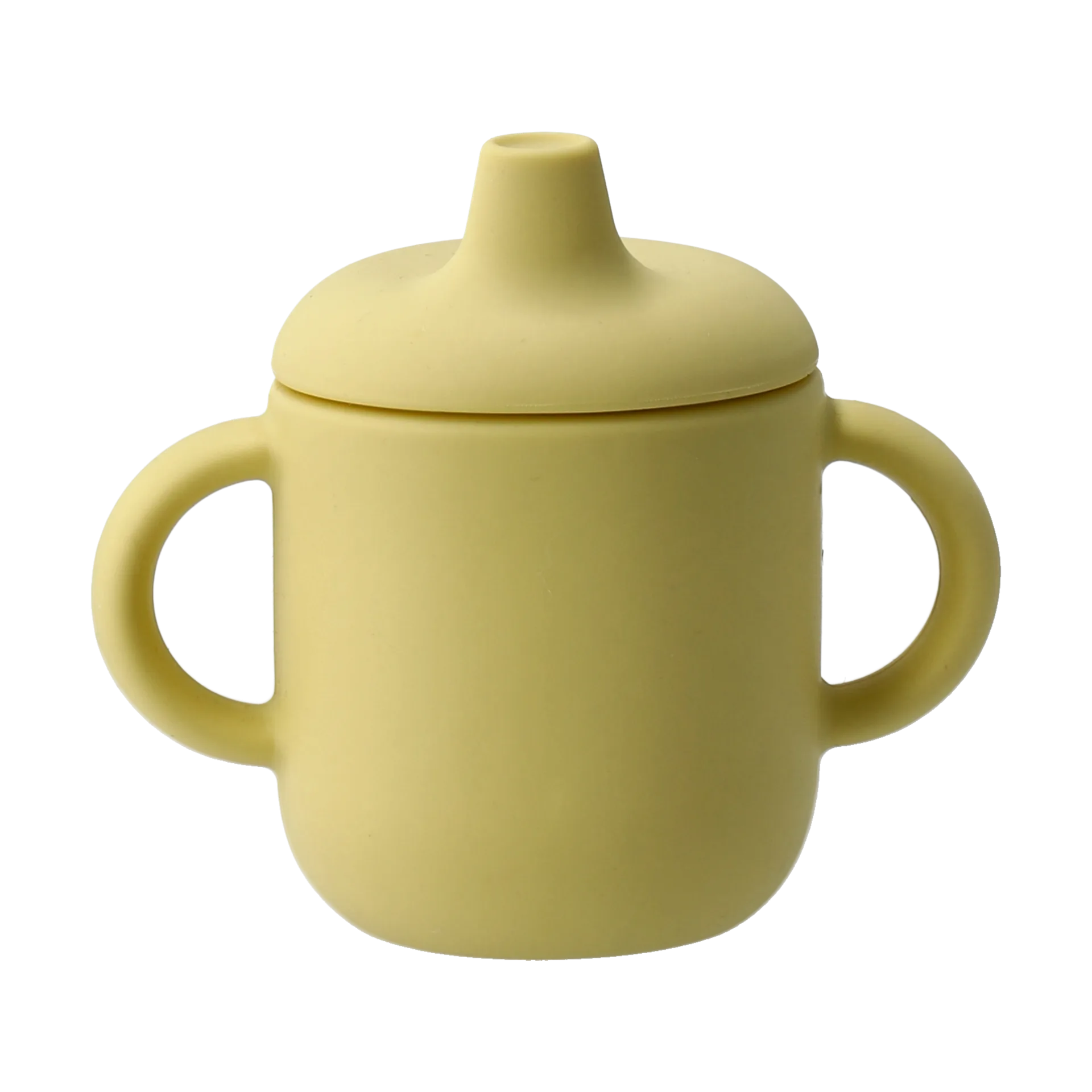 Tasse à bec en silicone Elvie 180 ml, Citron Scandi Living