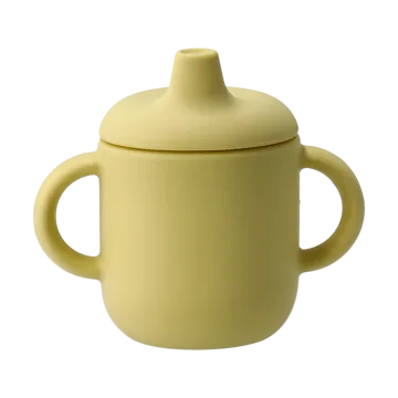 Tasse à bec en silicone Elvie 180 ml - Citron - Scandi Living