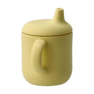Tasse à bec en silicone Elvie 180 ml - Citron - Scandi Living
