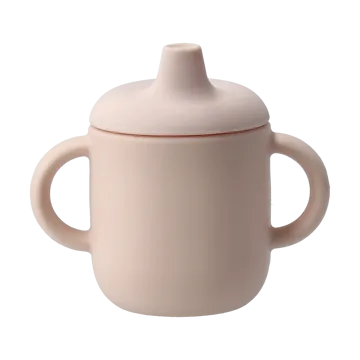 Tasse à bec en silicone Elvie 180 ml - Fard à joues - Scandi Living