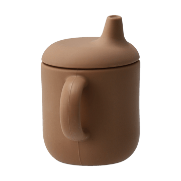 Tasse à bec en silicone Elvie 180 ml - Noisette - Scandi Living