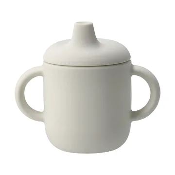 Tasse à bec en silicone Elvie 180 ml - Vanille - Scandi Living