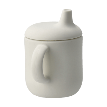 Tasse à bec en silicone Elvie 180 ml - Vanille - Scandi Living