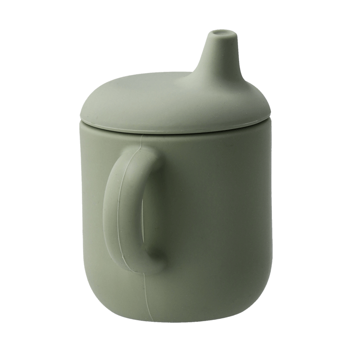 Tasse à bec en silicone Elvie 180 ml, Vert Scandi Living