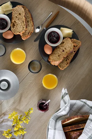 Tasse à capuccino Terra - Noir en grès, 14,5 cl - Scandi Living