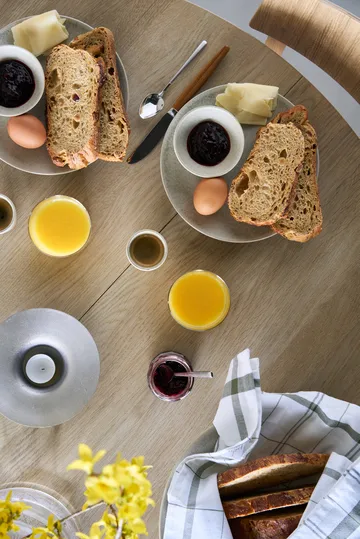 Tasse à expresso Terra - Beige en grès, 6,5 cl - Scandi Living