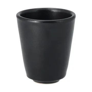 Tasse à expresso Terra - Noir en grès, 6,5 cl - Scandi Living