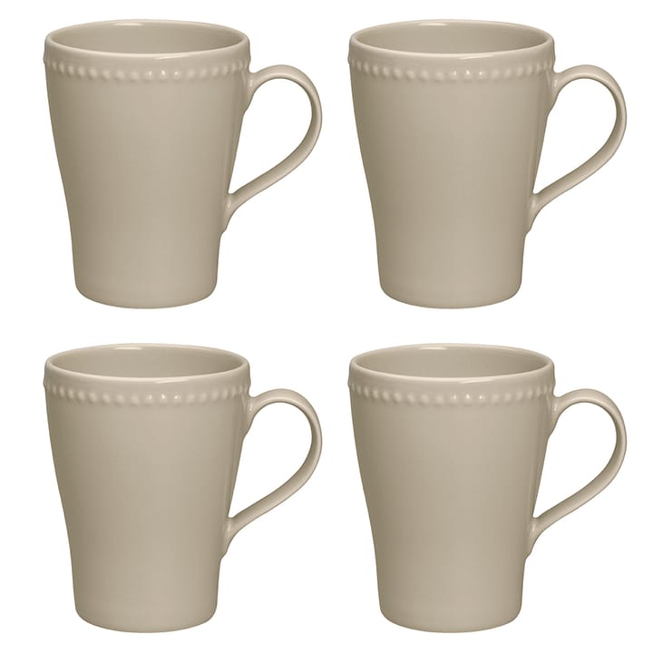 Tasse Dots 35cl Lot de 4 - beige - Scandi Living