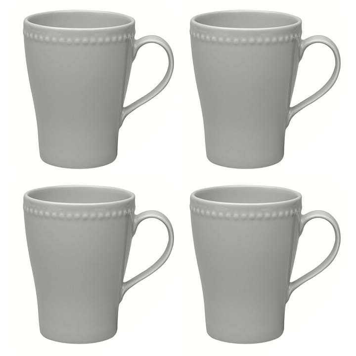 Tasse Dots 35cl Lot de 4 - gris - Scandi Living