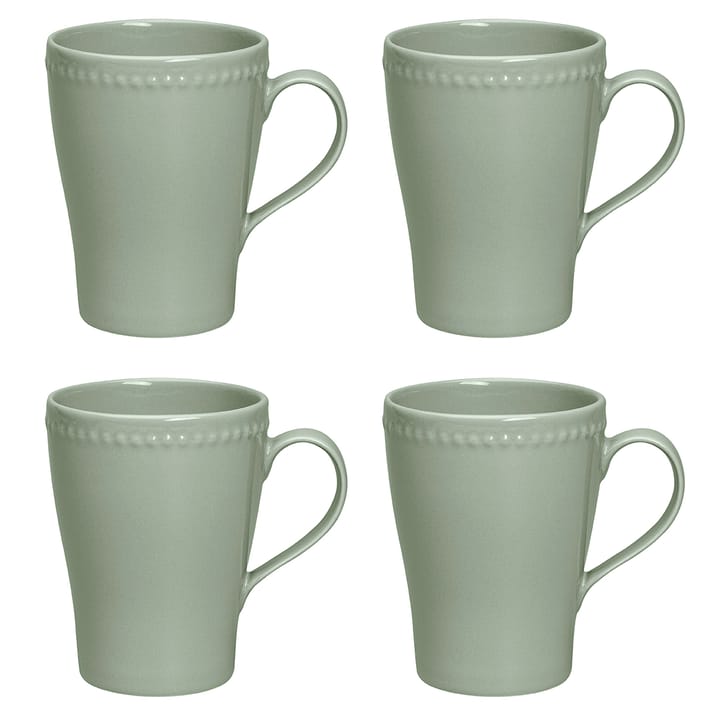 Tasse Dots 35cl Lot de 4 - vert - Scandi Living