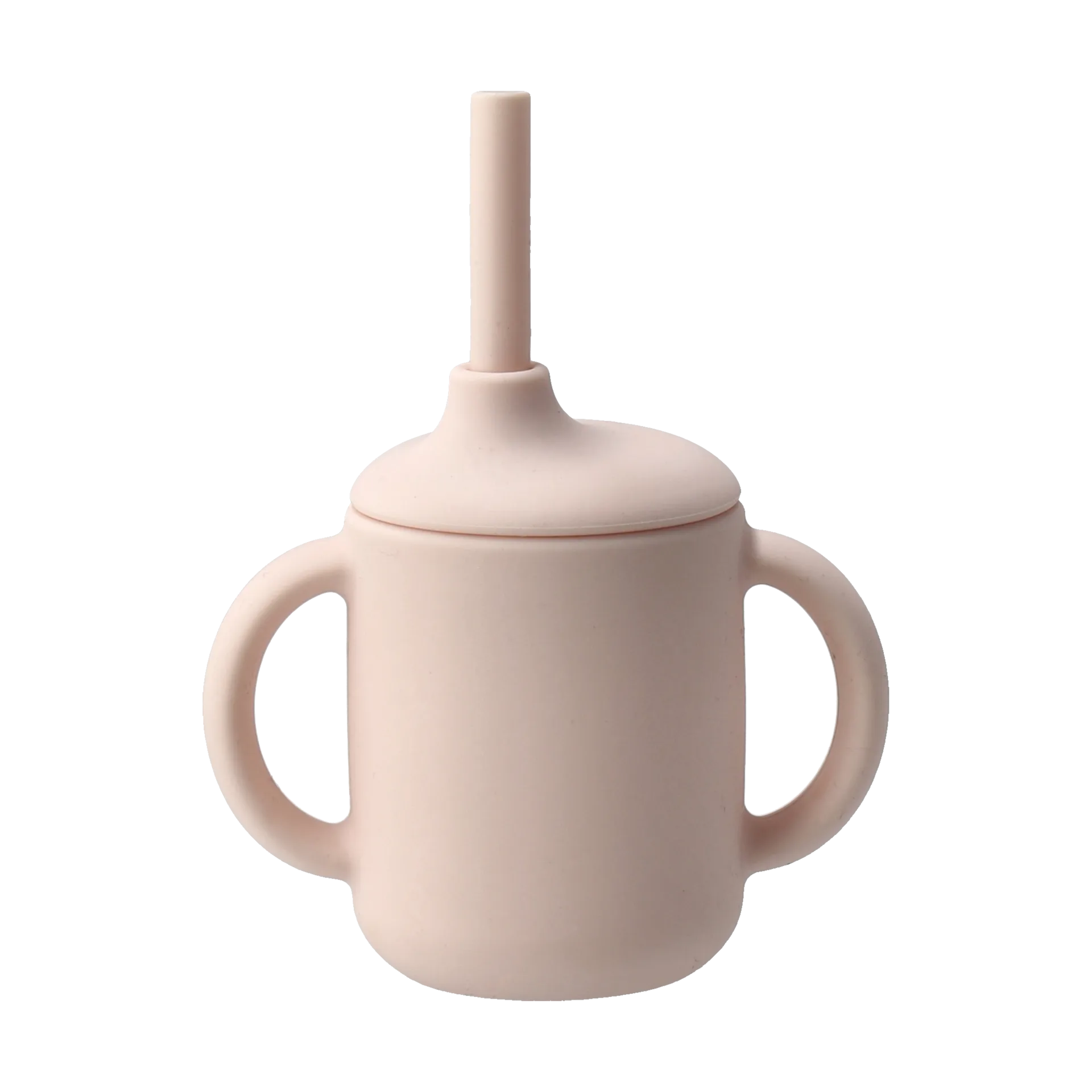 Tasse Idun avec paille en silicone 120 ml, Fard à joues Scandi Living
