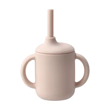 Tasse Idun avec paille en silicone 120 ml - Fard à joues - Scandi Living