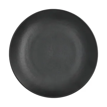 Terra assiette - Noir en grès, Ø22 cm - Scandi Living