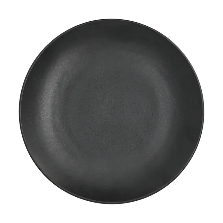 Terra assiette - Noir en grès, Ø22 cm - Scandi Living